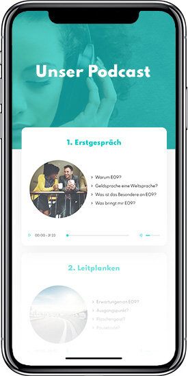 Mobile Version von unserer Website